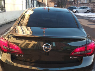 2014 Opel Astra J Рестайлинг, чёрный, 1070000 рублей, вид 4