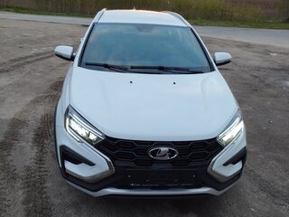 2024 Lada (ВАЗ) Vesta SW Cross I Рестайлинг (NG), белый, 1720000 рублей, вид 1