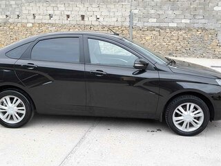 2019 Lada (ВАЗ) Vesta I, чёрный, 1200000 рублей, вид 3