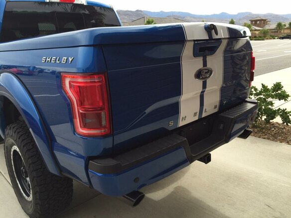2015 Ford F-150 XII, синий - вид 3