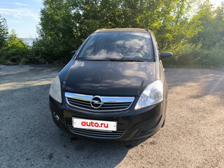 2008 Opel Zafira B Рестайлинг, чёрный, 370000 рублей, вид 1