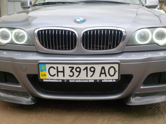 2004 BMW 3 серии 325i IV (E46) Рестайлинг, серый - вид 2