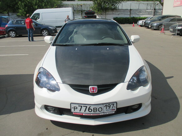 2004 Acura RSX I, белый - вид 3