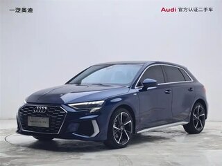 2022 Audi A3 Sportback 35 TFSI IV (8Y), синий, 1810005 рублей, вид 2