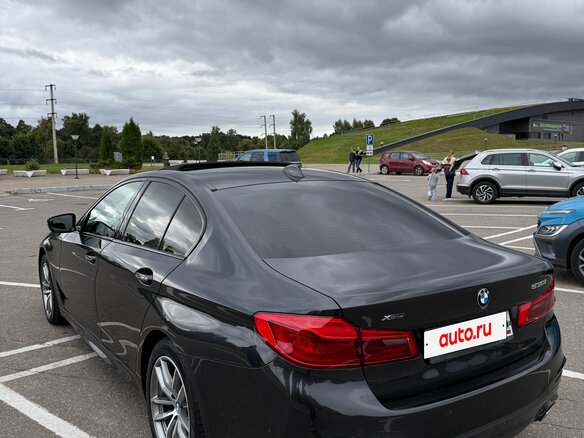 2017 BMW 5 серии 530i xDrive VII (G30/G31/G38), серый - вид 3