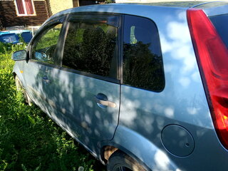 2007 Ford Fiesta Mk5, голубой, 300000 рублей, вид 4