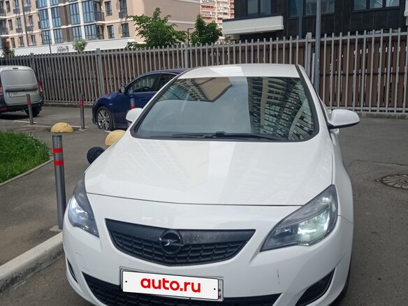 2011 Opel Astra J, белый, 670000 рублей - вид 7
