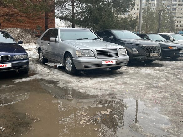 1994 Mercedes-Benz S-Класс 350 III (W140) Рестайлинг, серый, 520000 рублей - вид 3
