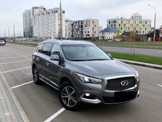 2018 Infiniti QX60 I Рестайлинг, серый, 3350000 рублей, вид 2