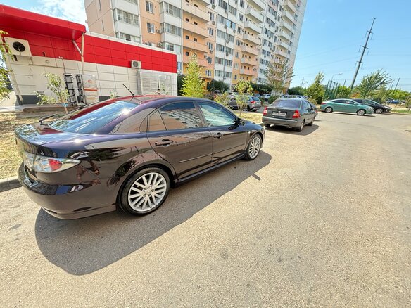 2005 Mazda 6 I (GG) Рестайлинг, фиолетовый, 720000 рублей - вид 7