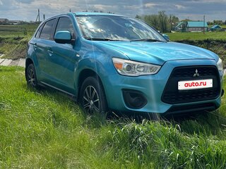 2014 Mitsubishi ASX I Рестайлинг, голубой, 1150000 рублей, вид 5