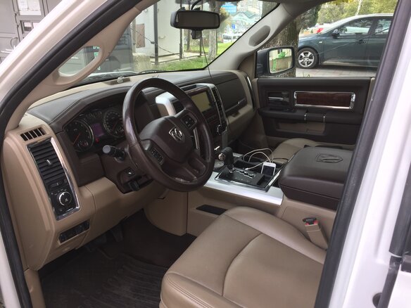 2012 Dodge RAM IV (DS/DJ), белый - вид 1