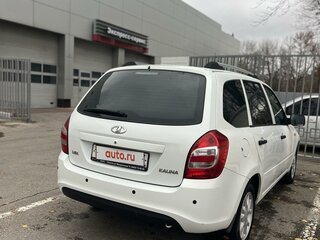 2014 Lada (ВАЗ) Kalina II, белый, 600000 рублей, вид 3