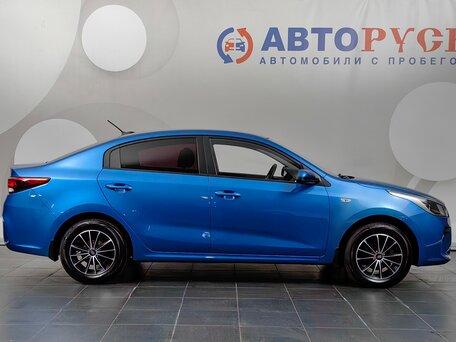 2017 Kia Rio IV, синий, 1213000 рублей, вид 5