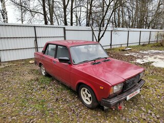 2005 Lada (ВАЗ) 2107, пурпурный, 160000 рублей, вид 4