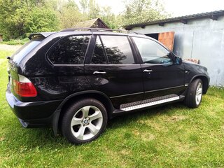 2006 BMW X5 3.0d I (E53) Рестайлинг, чёрный, 1700000 рублей, вид 3