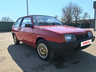 1990 Lada (ВАЗ) 2108 21086, красный, 350000 рублей, вид 3