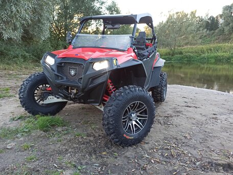 2013 Polaris RZR 900, красный, 850000 рублей, вид 2