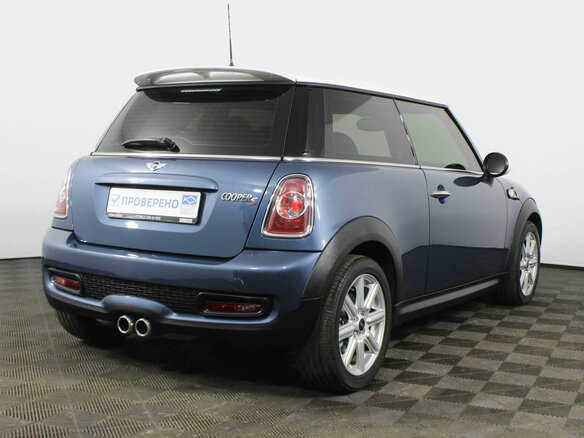 2011 Mini Hatch Cooper S II (R56) Рестайлинг, синий - вид 8