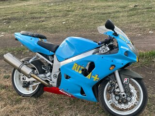 2003 Suzuki GSX-R 600, голубой, 500000 рублей, вид 5
