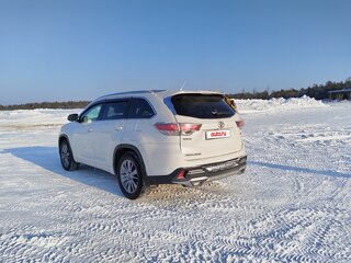 2014 Toyota Highlander III (XU50), белый, 3655000 рублей, вид 5