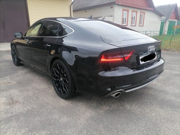 2012 Audi A7 I (4G), чёрный, 1750000 рублей - вид 30