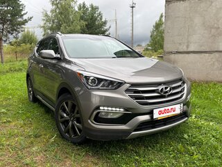 2017 Hyundai Santa Fe III Рестайлинг, серый, 2050000 рублей, вид 5