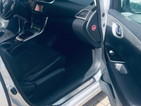 2015 Nissan Sentra VII (B17), серебристый, 1180000 рублей - вид 7