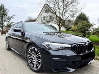 2021 BMW 5 серии 530d VII (G30/G31/G38) Рестайлинг, чёрный, 10200000 рублей, вид 1