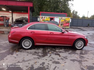 2015 Mercedes-Benz C-Класс 180 IV (W205), красный, 1600000 рублей, вид 2