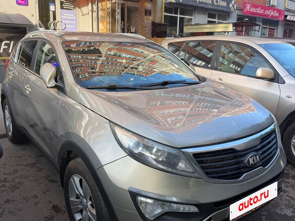 2013 Kia Sportage III, бежевый, 1150000 рублей - вид 2