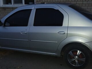 2011 Renault Logan I Рестайлинг, серый, 430000 рублей, вид 3