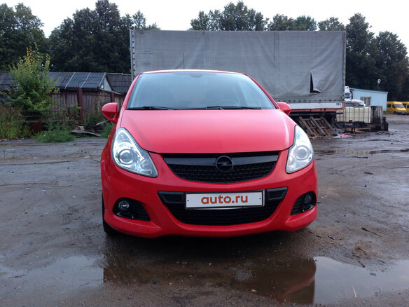 2008 Opel Corsa OPC D, красный - вид 9