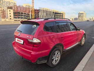 2007 BMW X3 25i I (E83) Рестайлинг, красный, 780000 рублей, вид 4