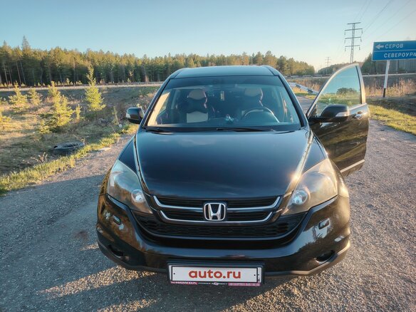 2010 Honda CR-V III Рестайлинг, чёрный, 1800000 рублей - вид 1