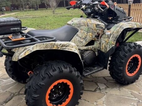 2020 Yamaha Grizzly 700, зелёный, 1250000 рублей, вид 3