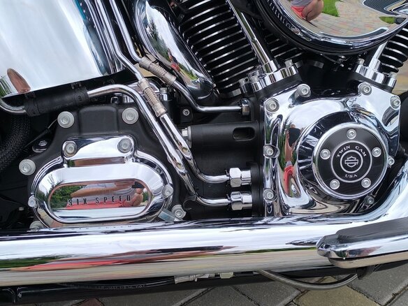 2015 Harley-Davidson Softail Deluxe, голубой, 1100000 рублей - вид 25