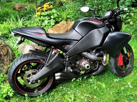 2009 Buell 1125CR, чёрный, 481242 рублей, вид 1