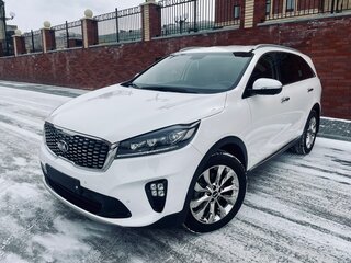 2017 Kia Sorento III Prime Рестайлинг, белый, 2950000 рублей, вид 1