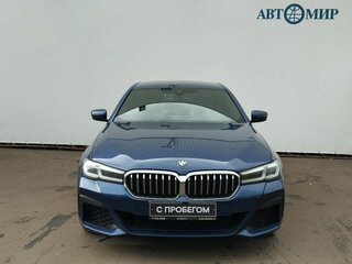 2020 BMW 5 серии 520d xDrive VII (G30/G31/G38) Рестайлинг, синий, 3999000 рублей, вид 2