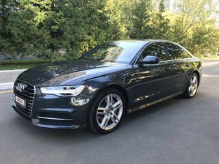 2015 Audi A6 IV (C7) Рестайлинг, серый, 3000000 рублей, вид 1