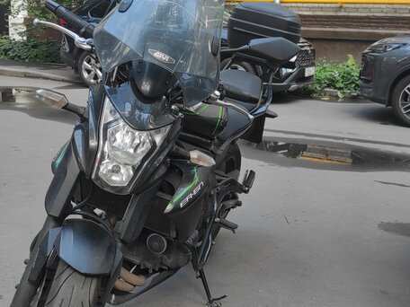 2016 Kawasaki ER-6N, чёрный, 450000 рублей, вид 2