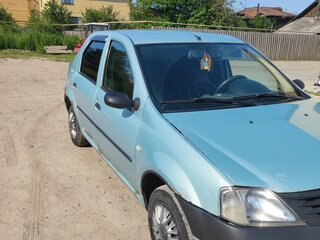 2007 Renault Logan I, серебристый, 250000 рублей, вид 3