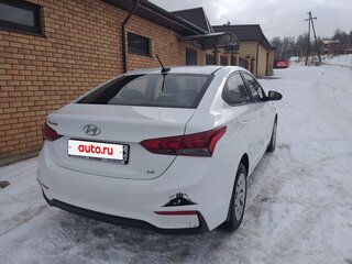 2018 Hyundai Solaris II, белый, 1180000 рублей, вид 3