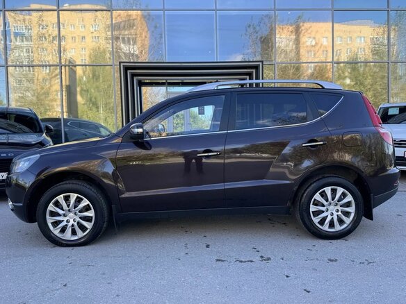 2016 Geely Emgrand X7 I Рестайлинг, фиолетовый, 666000 рублей - вид 8