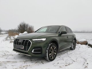 2021 Audi Q5 45 TFSI II (FY) Рестайлинг, зелёный, 5400000 рублей, вид 1
