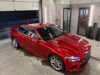2021 Genesis G70 I Рестайлинг, красный, 3100000 рублей, вид 4