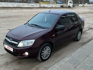 2014 Lada (ВАЗ) Granta I, красный, 430000 рублей, вид 1