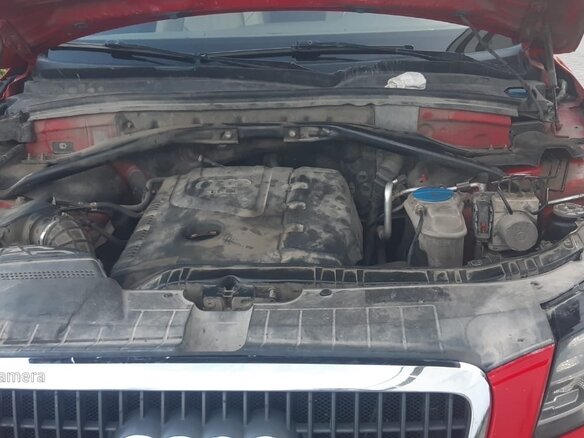 2010 Audi Q5 8tiptronic I (8R), красный, 1100000 рублей - вид 8