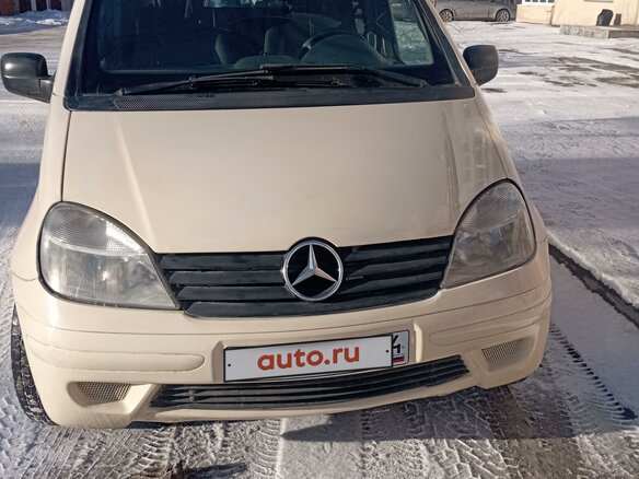 2004 Mercedes-Benz Vaneo, бежевый, 485231 рублей